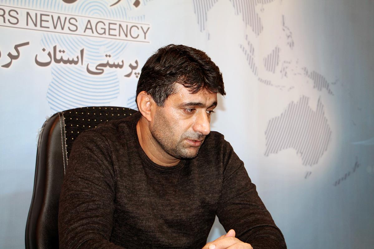 محمدرضا  اختیاری مسئول تربیت بدنی بسیج ناحیه کرمانشاه