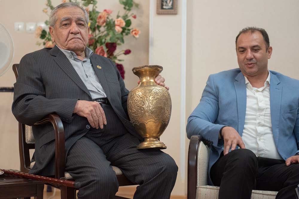 دیدار با استاد نادر تقی زاده