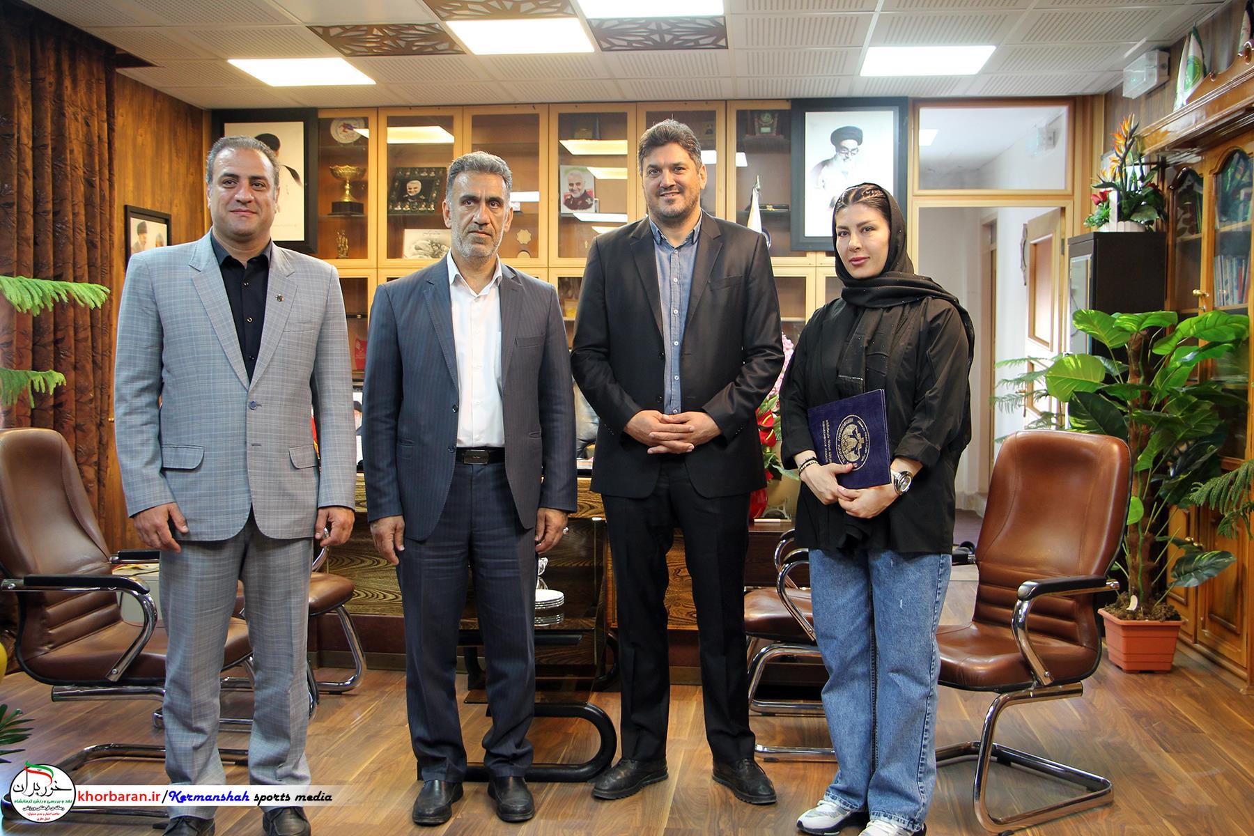 تجلیل از افتخارآفرینان کاراته استان کرمانشاه