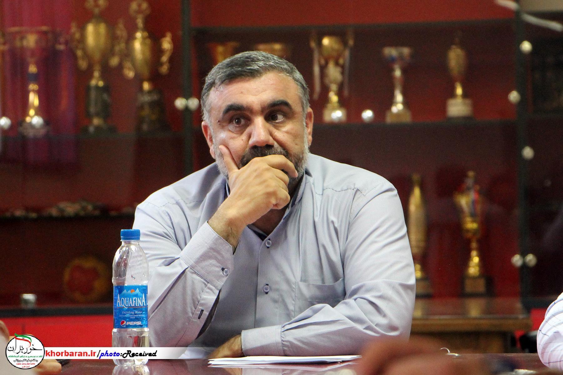  نشست هیات هندبال کرمانشاه با انجمن ورزشی نویسان