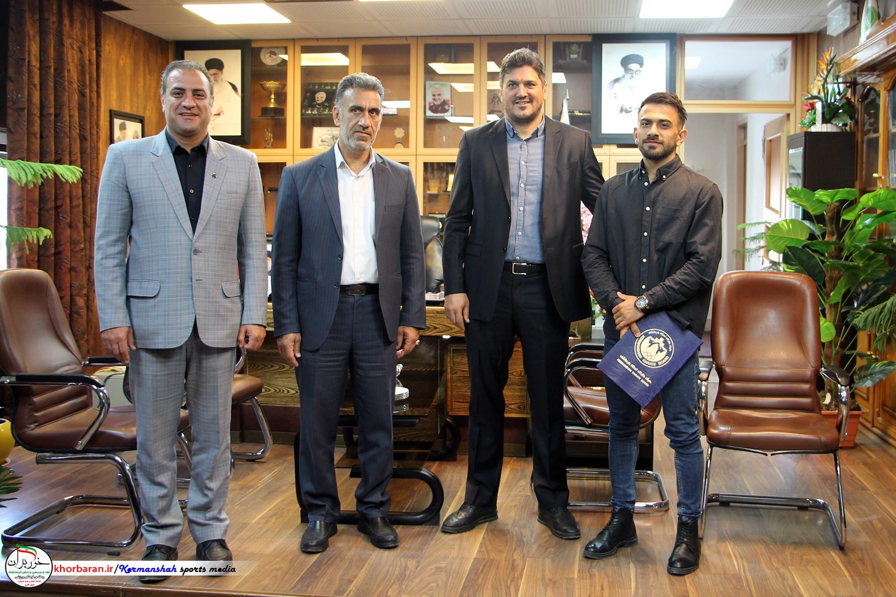 تجلیل از افتخارآفرینان کاراته استان کرمانشاه