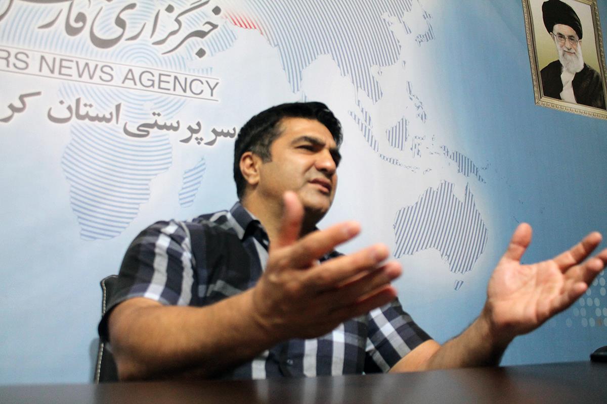  رضا مهدی پور رئیس هیأت ووشو استان کرمانشاه