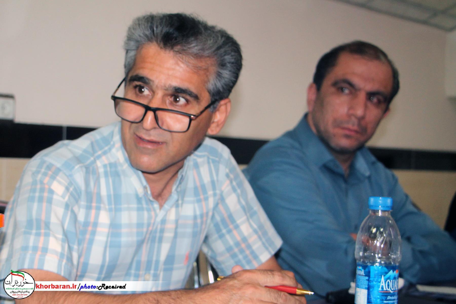  نشست هیات هندبال کرمانشاه با انجمن ورزشی نویسان