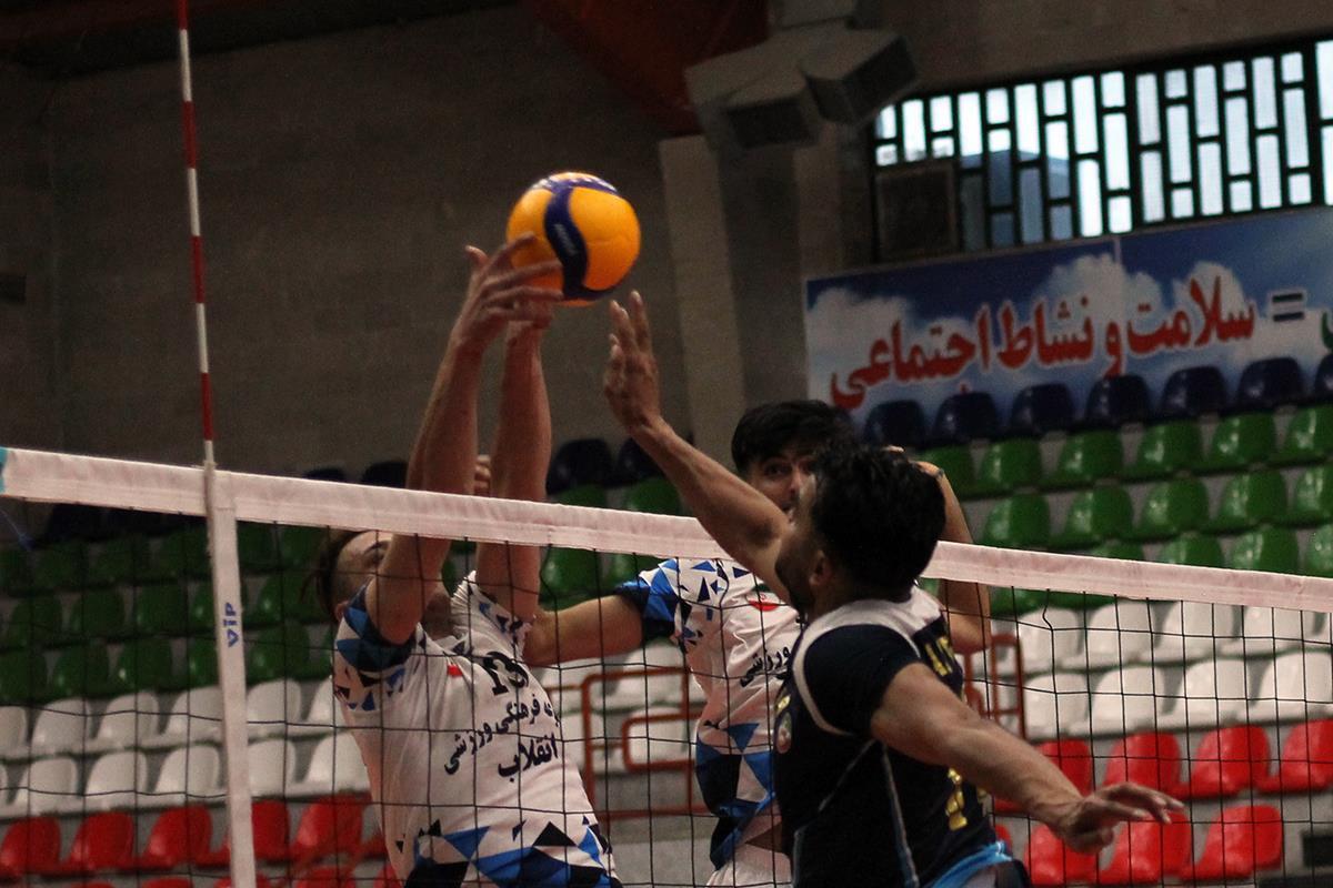 اولین برد کرمانشاه در لیگ دسته یک والیبال کشور