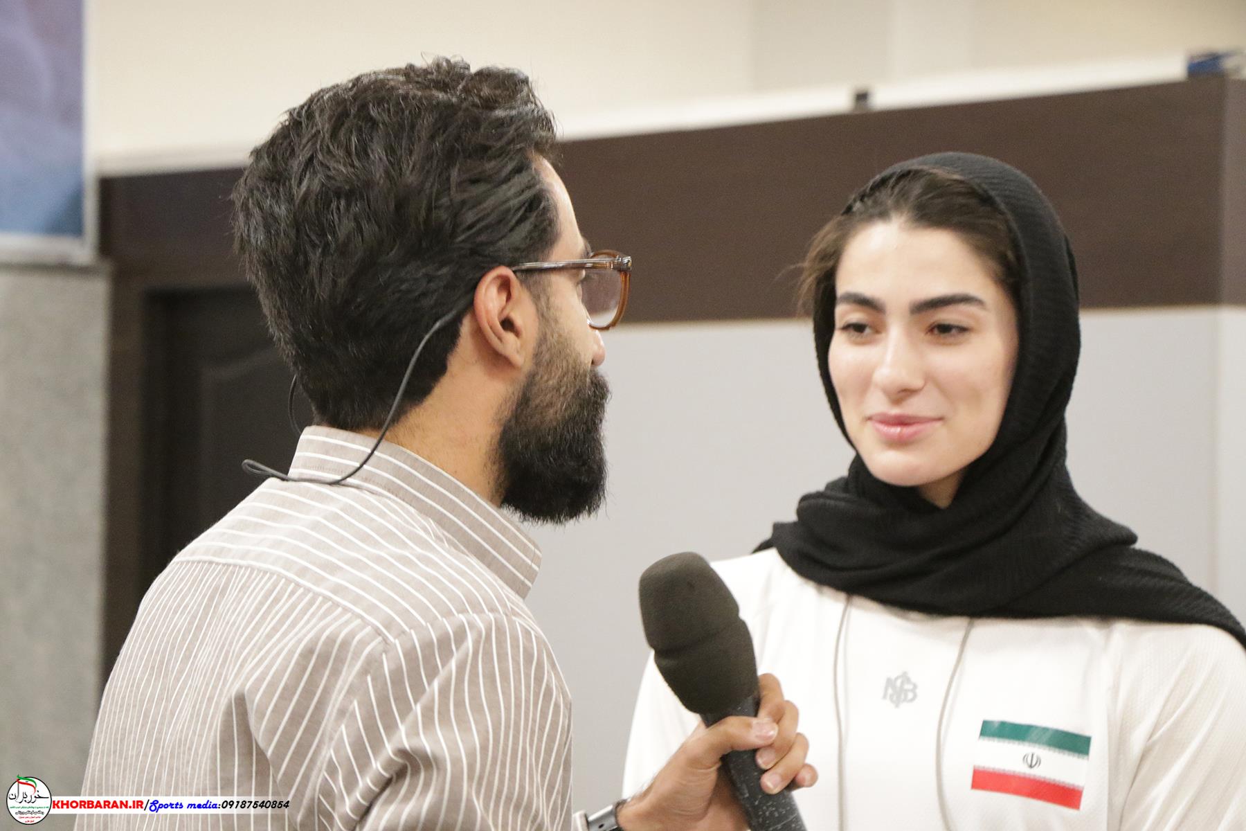 استقبال از آتوسا گلشادنژاد و پگاه زنگنه