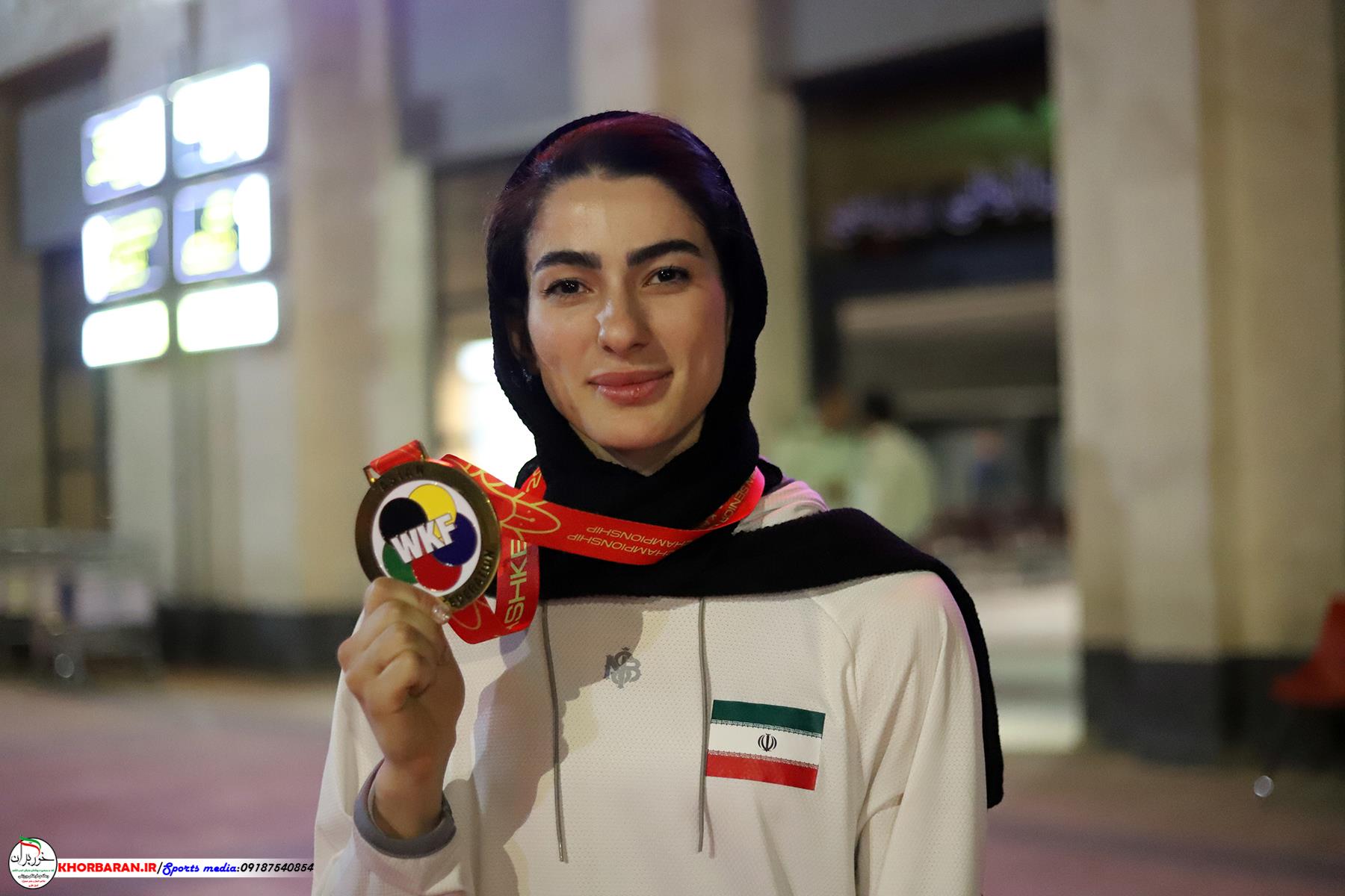 استقبال از آتوسا گلشادنژاد و پگاه زنگنه