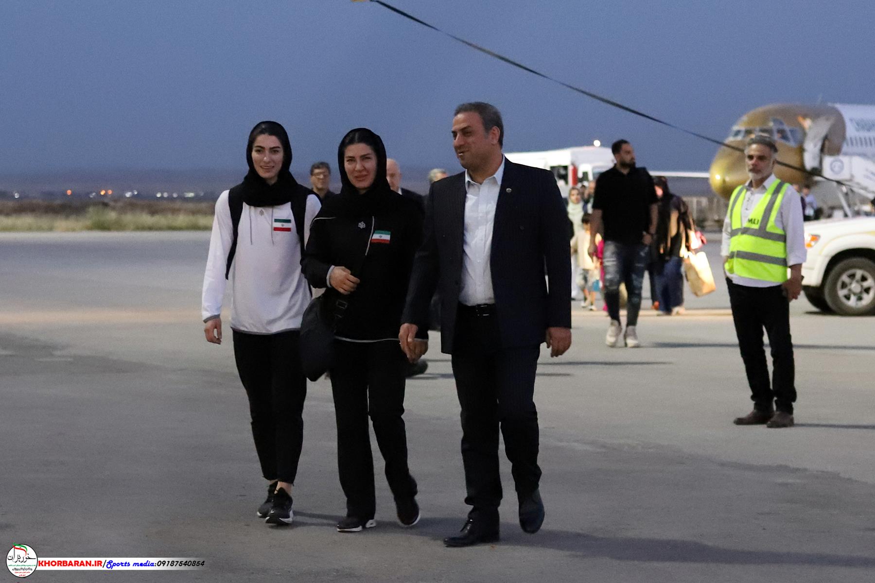 استقبال از آتوسا گلشادنژاد و پگاه زنگنه