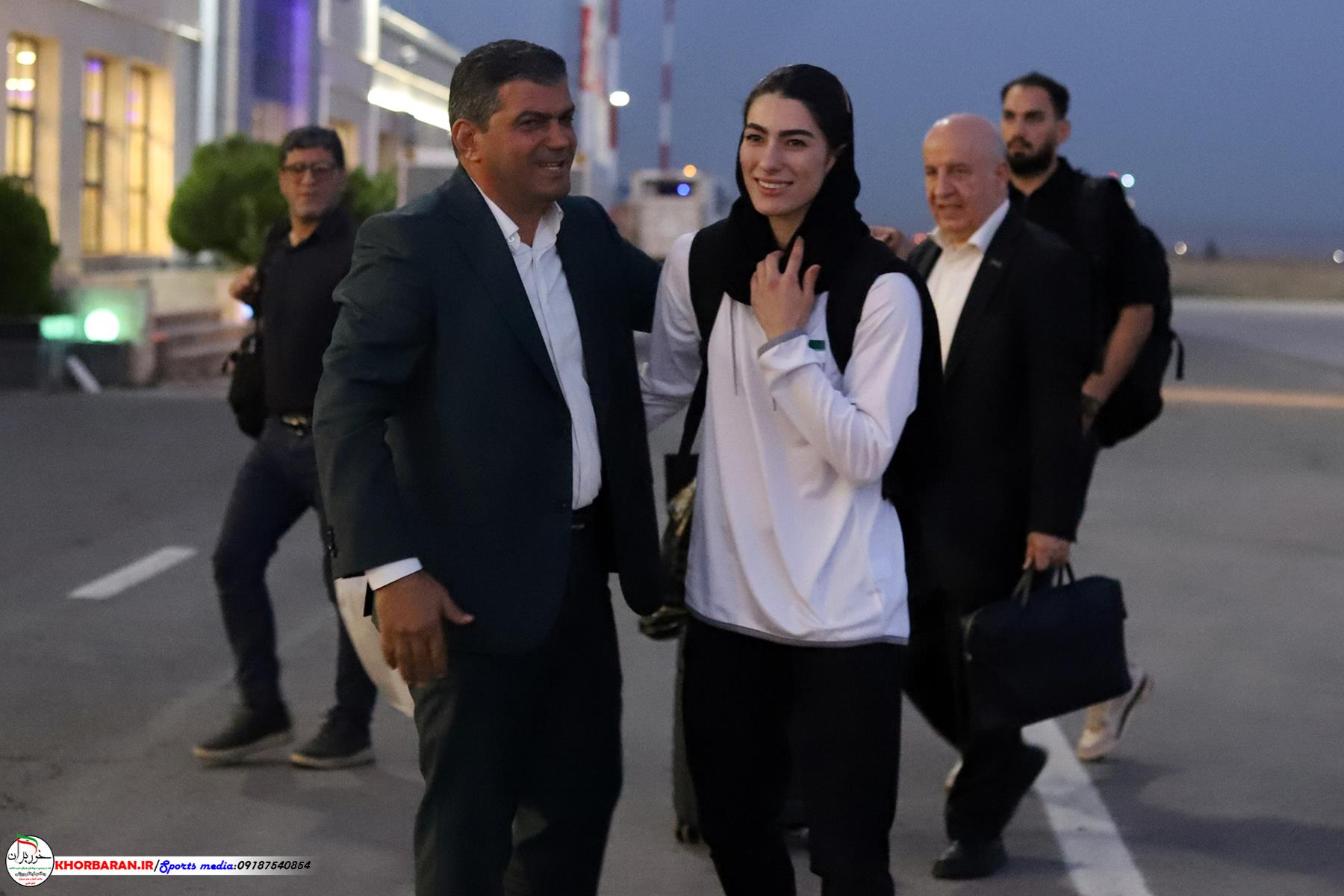 استقبال از آتوسا گلشادنژاد و پگاه زنگنه