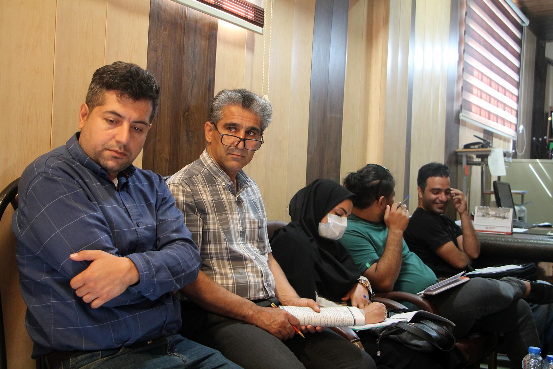  دیدار انجمن ورزشی نویسان با هیات ترای اتلن کرمانشاه