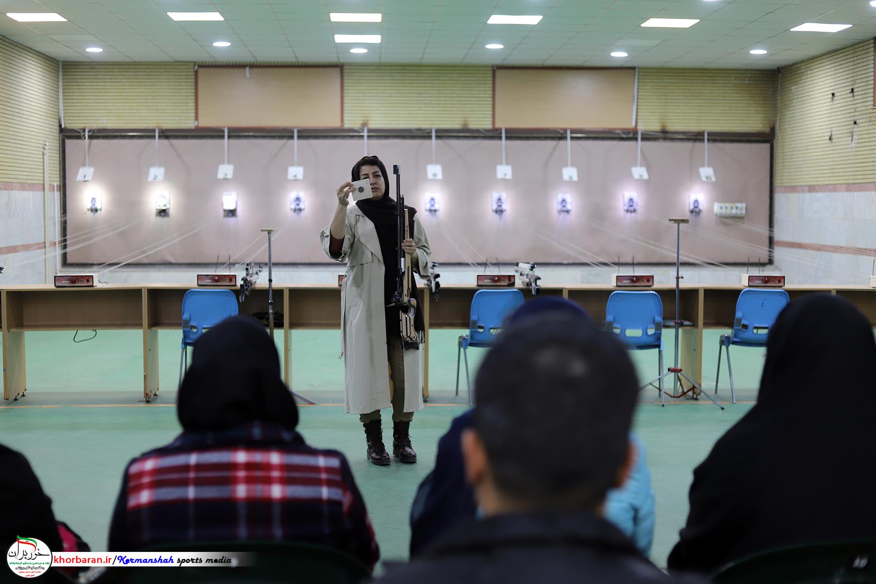 برگزاری مسابقات تیراندازی برای خبرنگاران کرمانشاهی