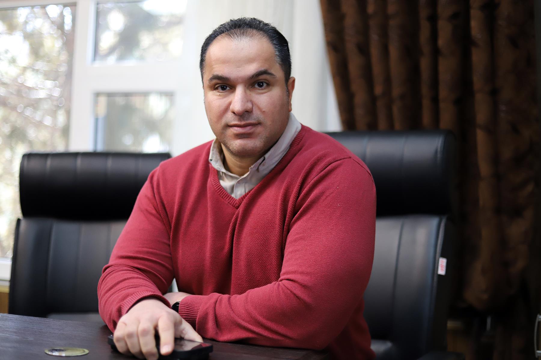 مجتبی همتیان رئیس هیات کونگ فو استان کرمانشاه
