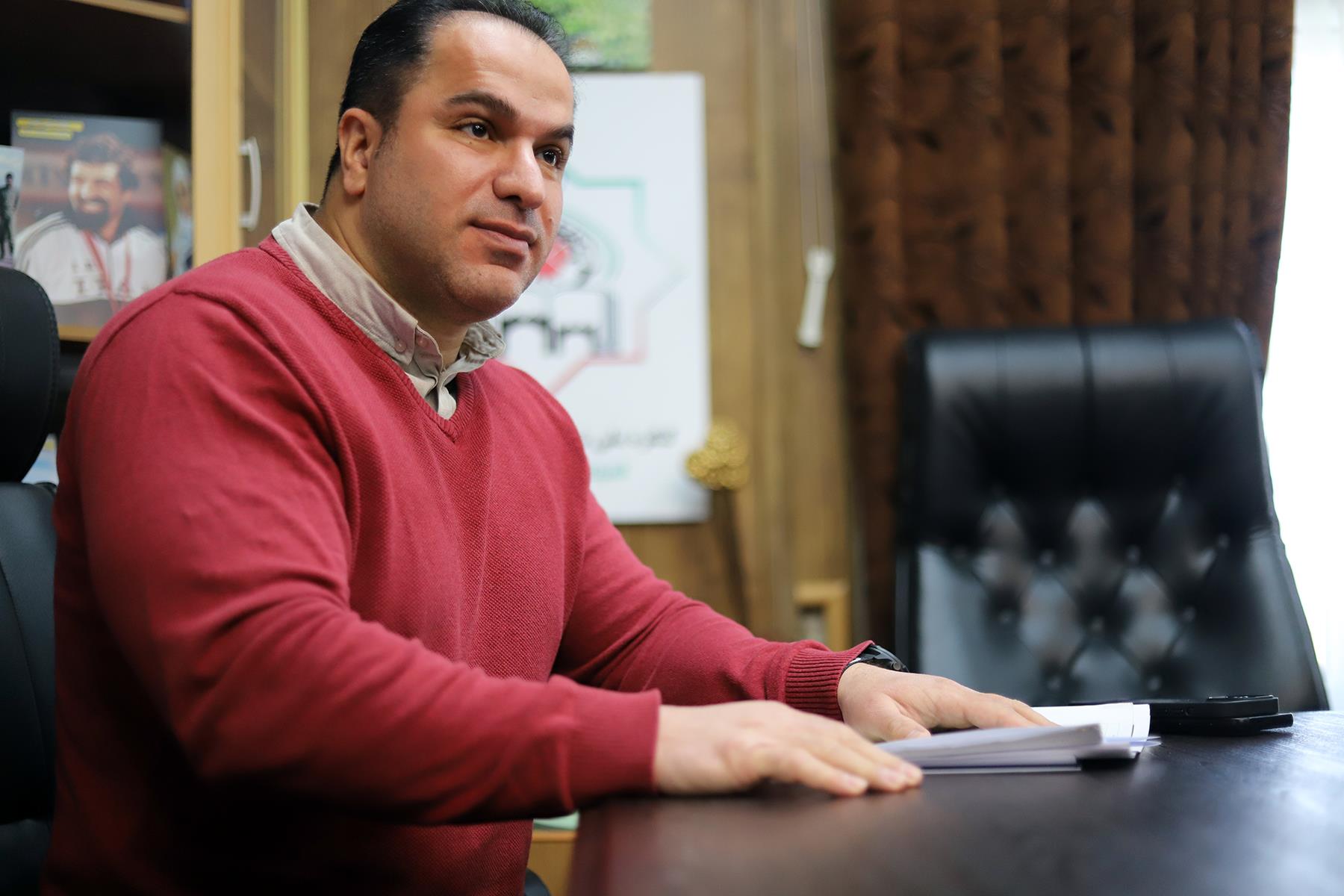 مجتبی همتیان رئیس هیات کونگ فو کرمانشاه