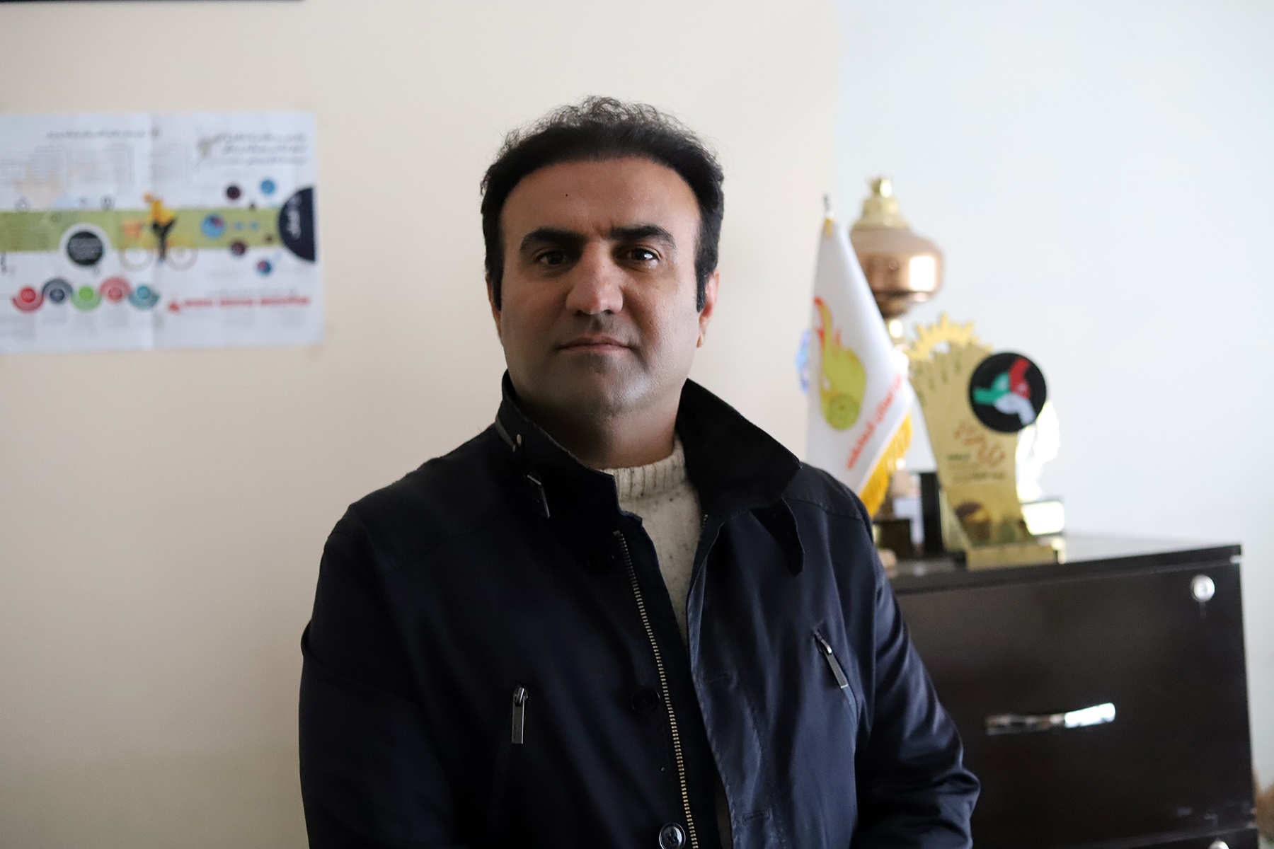 نریمان رحمانی رئیس هیات همگانی استان کرمانشاه