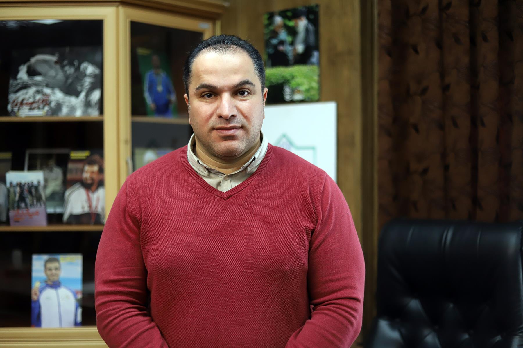مجتبی همتیان رئیس هیات کونگ فو استان کرمانشاه