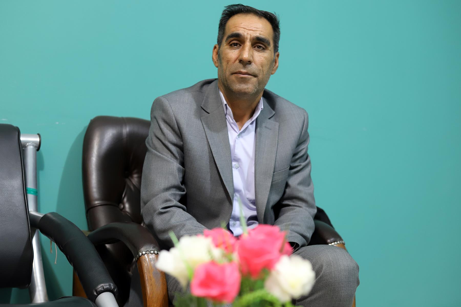 بهمن بوچانی رئیس هیات والیبال