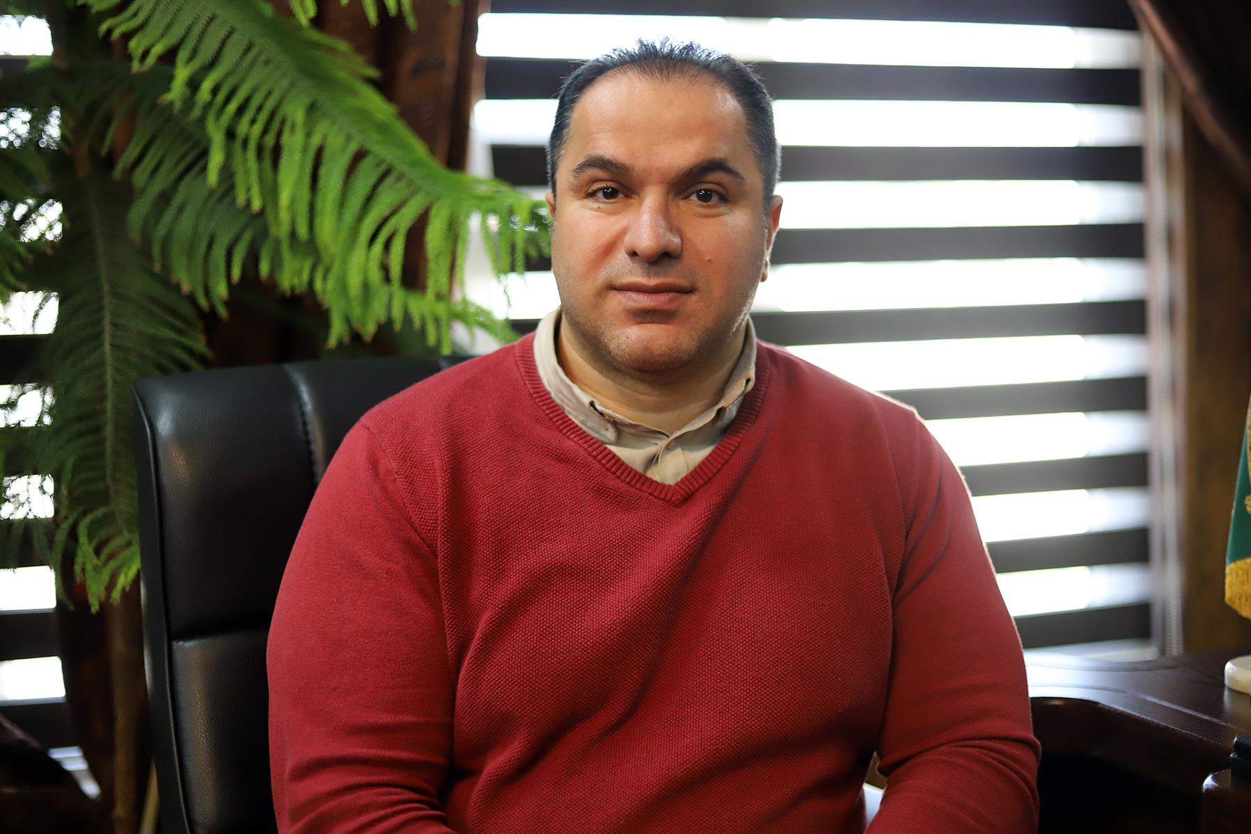 مجتبی همتیان رئیس هیات کونگ فو استان کرمانشاه