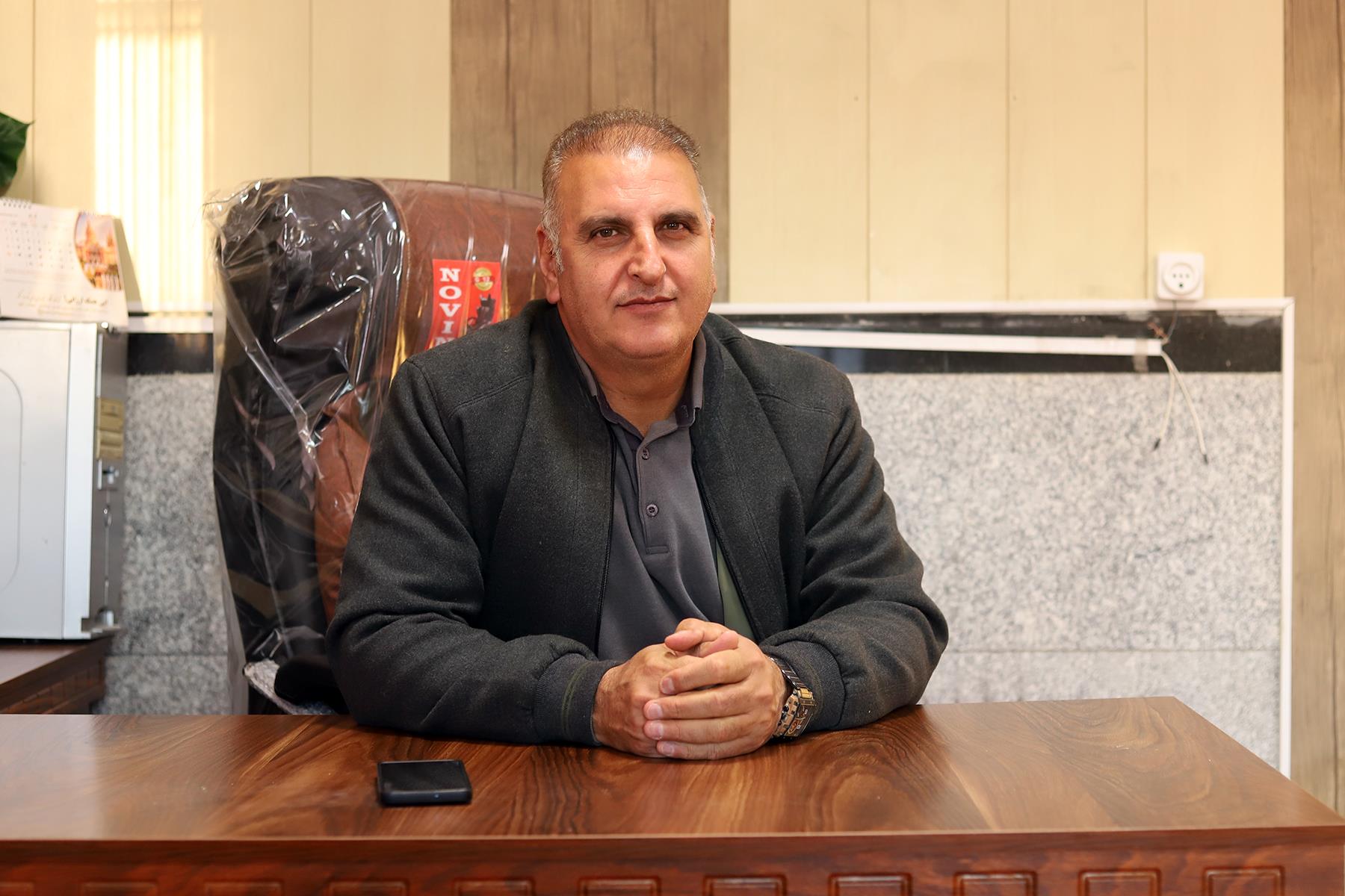 عزت اله پرنیان رئیس هیات جانبازان و توان یابان