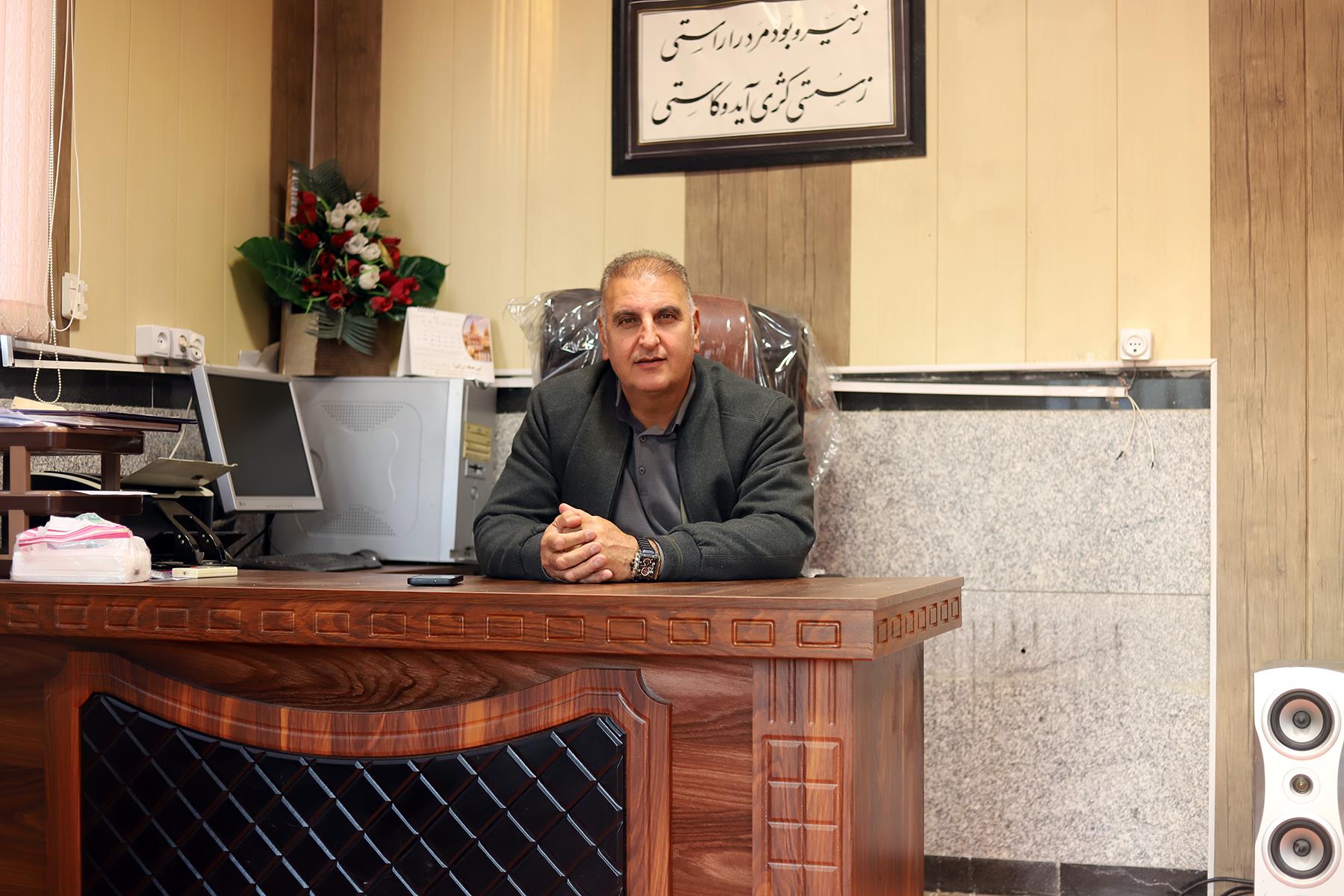 عزت اله پرنیان رئیس هیات جانبازان و توان یابان