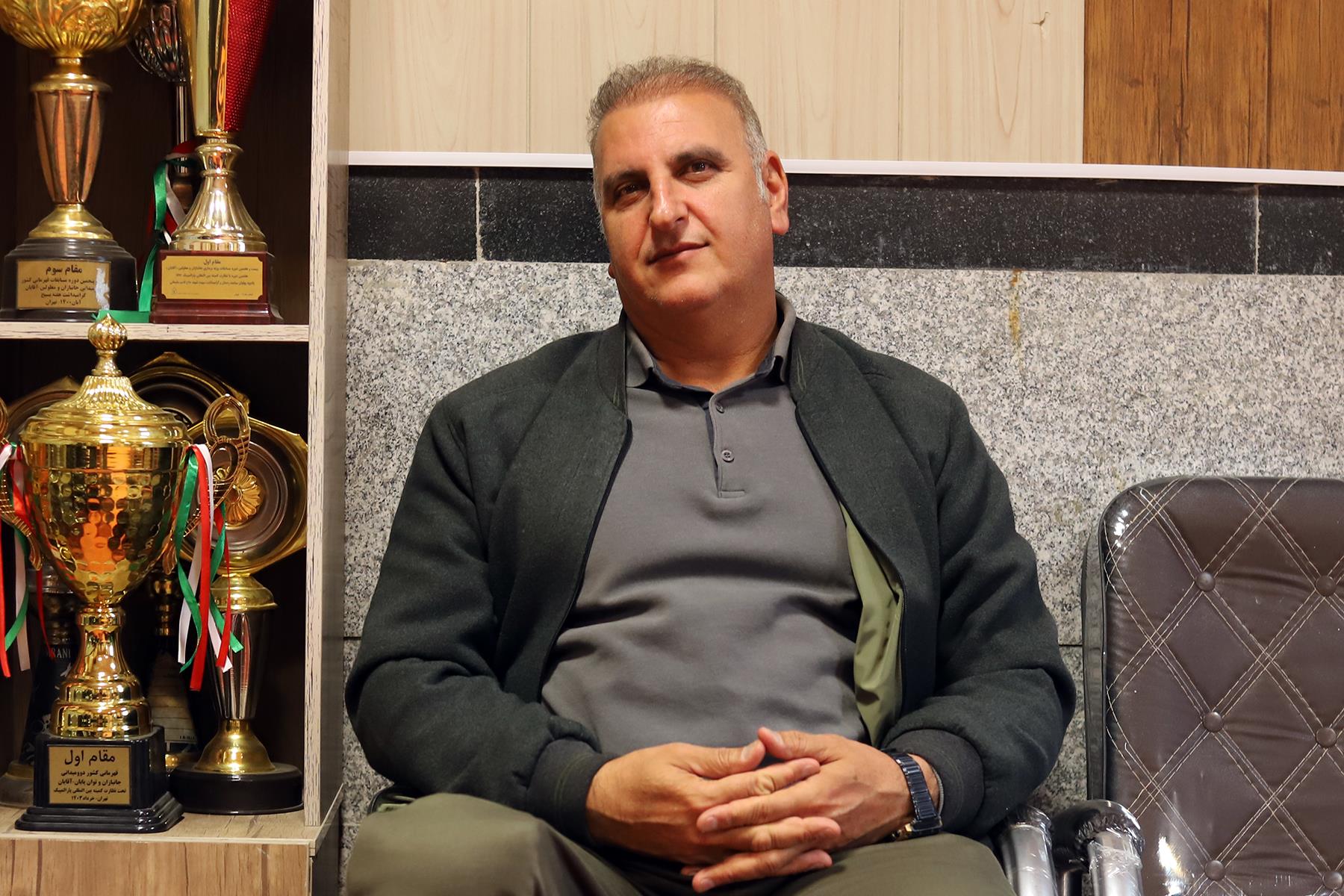 عزت اله پرنیان رئیس هیات جانبازان و توان یابان کرمانشاه