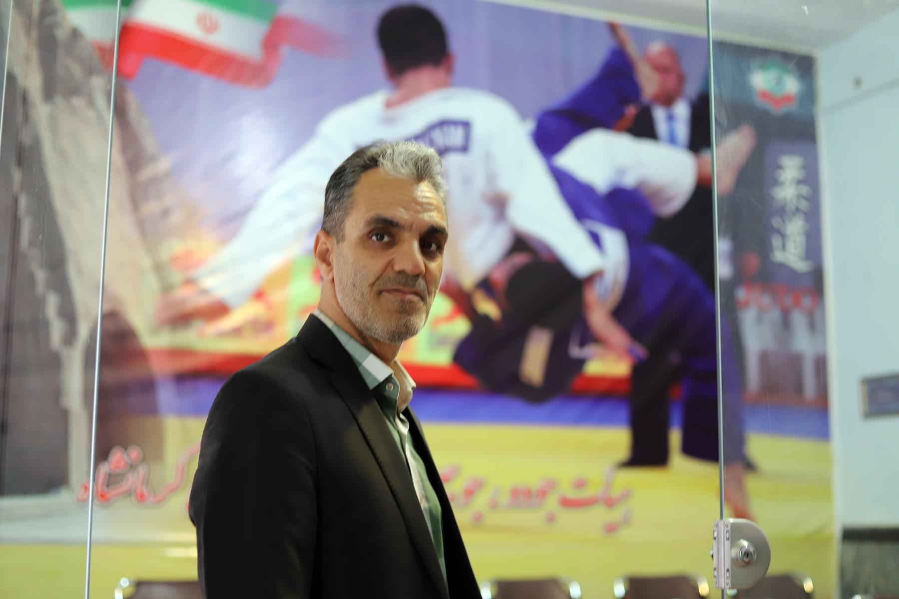 جلال فتاحی رئیس هیات جودو استان کرمانشاه