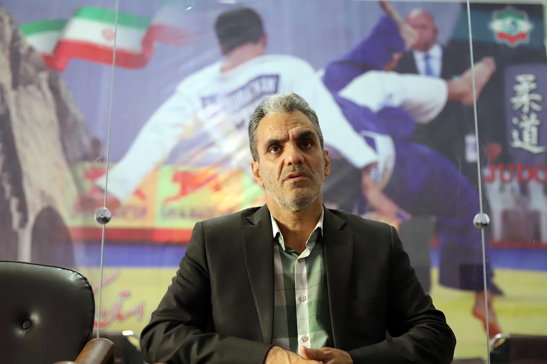 جلال فتاحی رئیس هیات جودو استان کرمانشاه