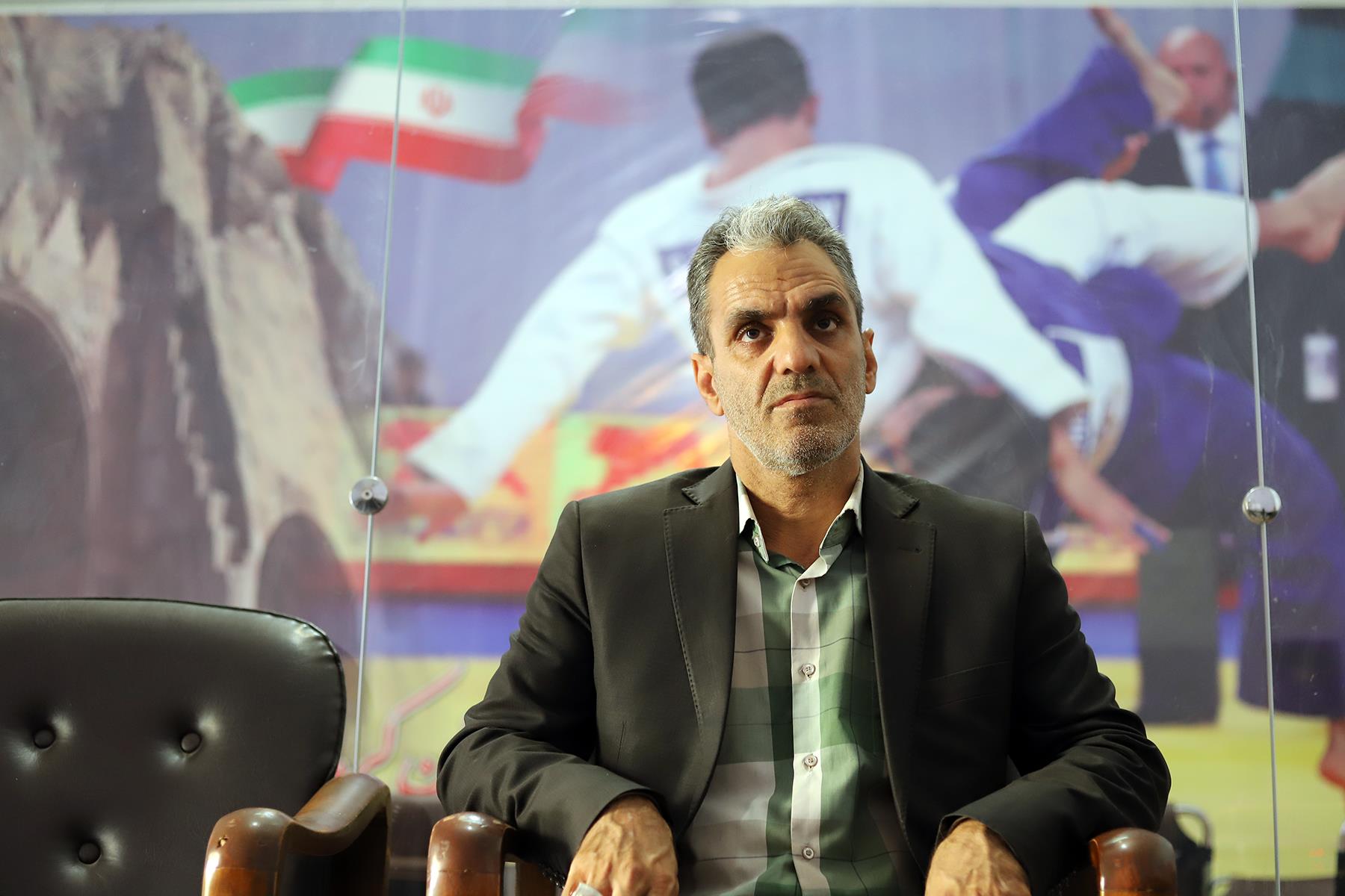 جلال فتاحی رئیس هیات جودو استان کرمانشاه