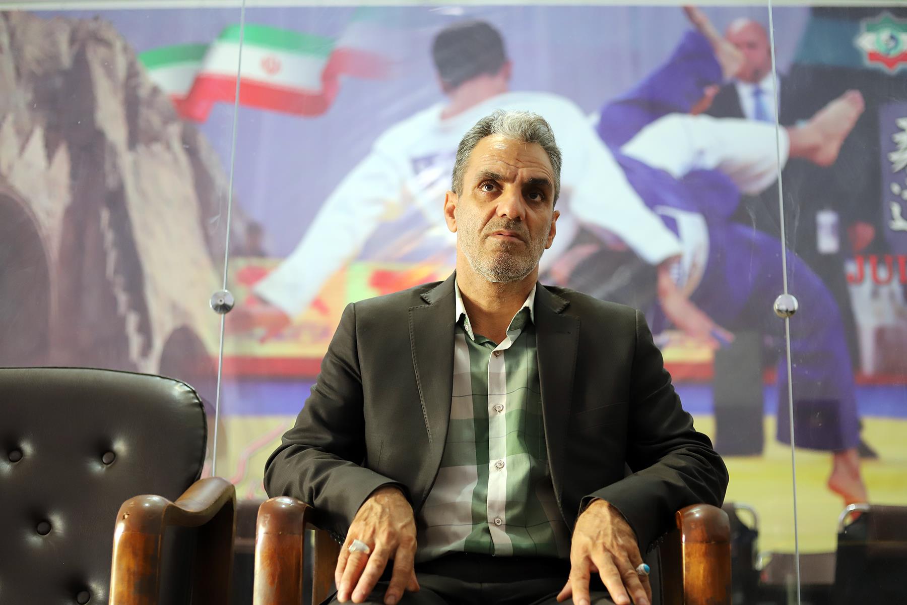 جلال فتاحی رئیس هیات جودو استان کرمانشاه