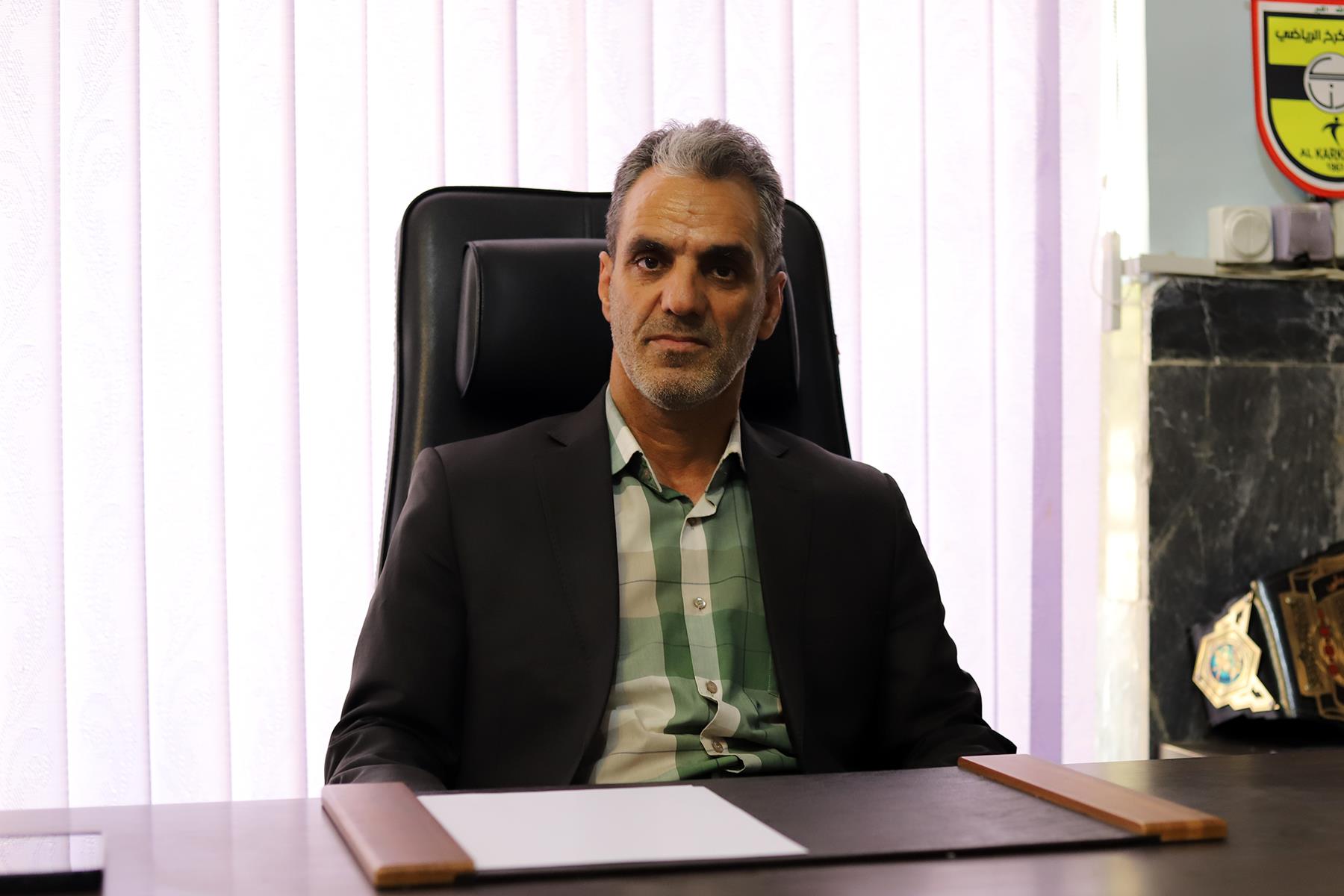 جلال فتاحی رئیس هیات جودو استان کرمانشاه