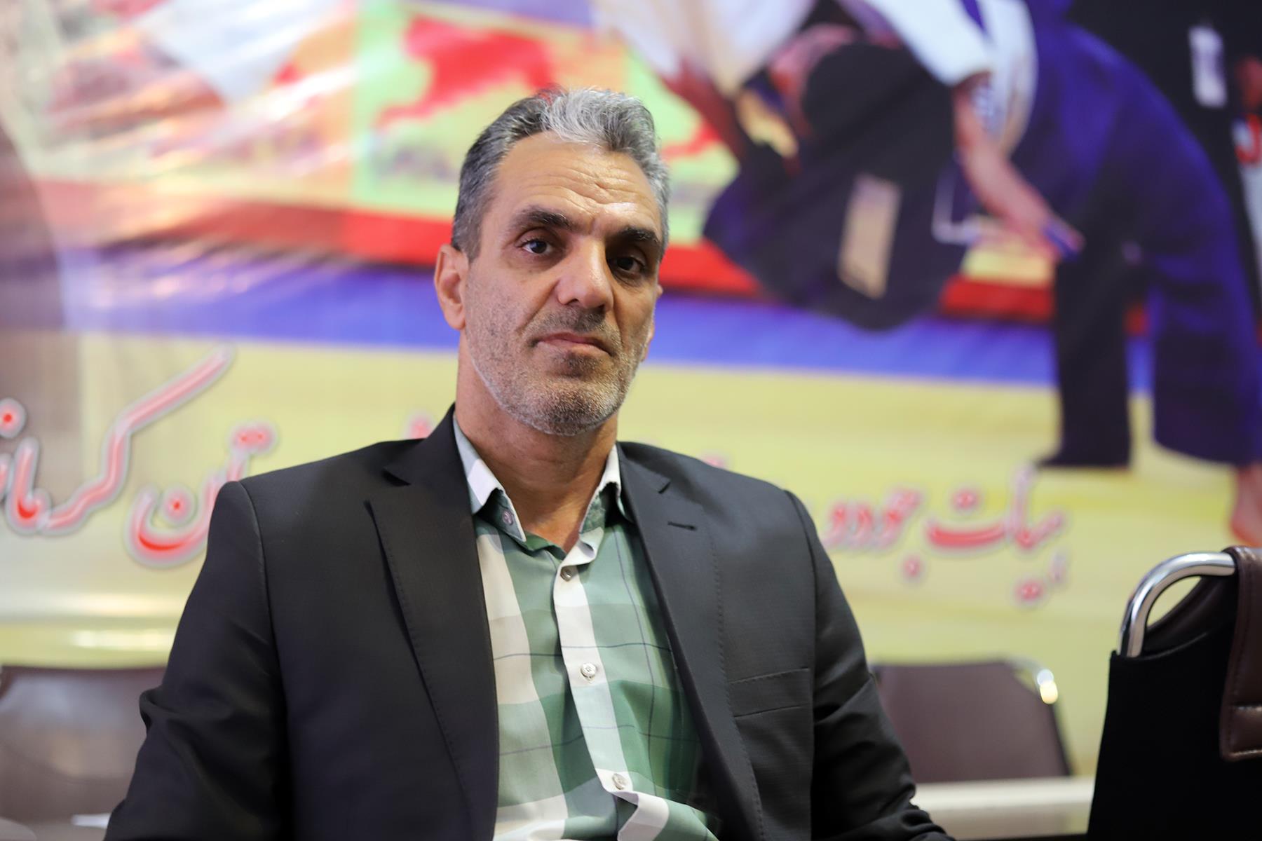جلال فتاحی رئیس هیات جودو استان کرمانشاه