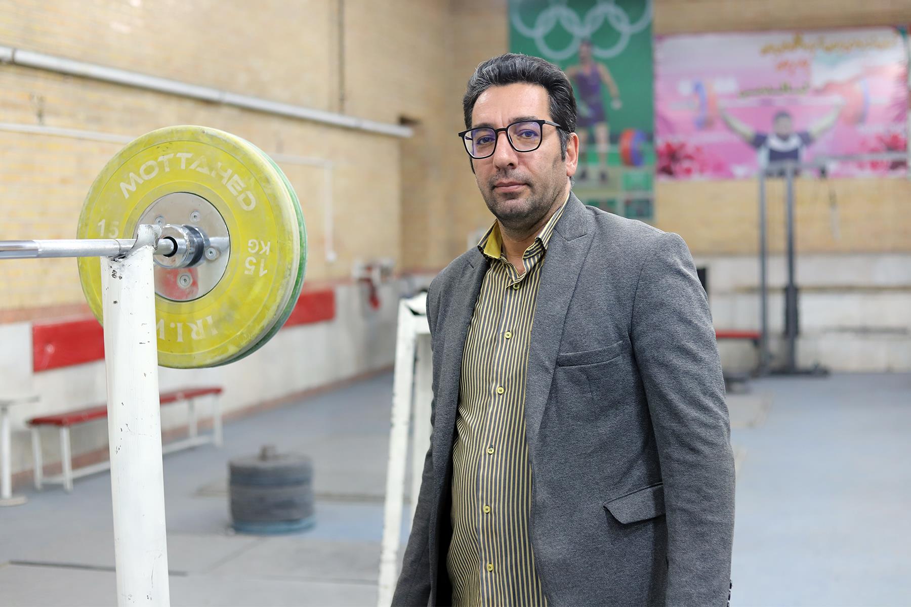احمد کریمی رئیس هیات وزنه برداری کرمانشاه