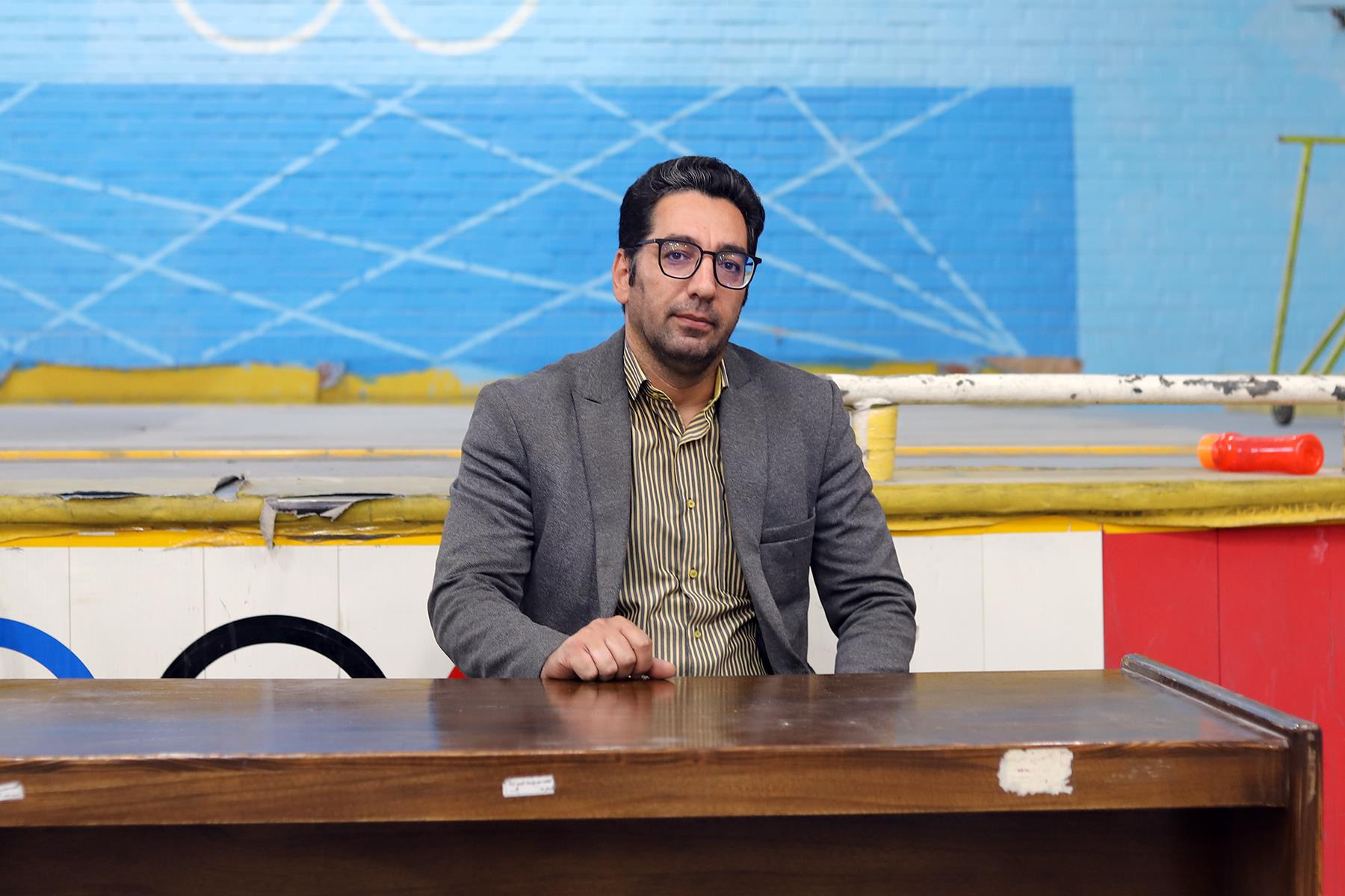 احمد کریمی رئیس هیات وزنه برداری کرمانشاه