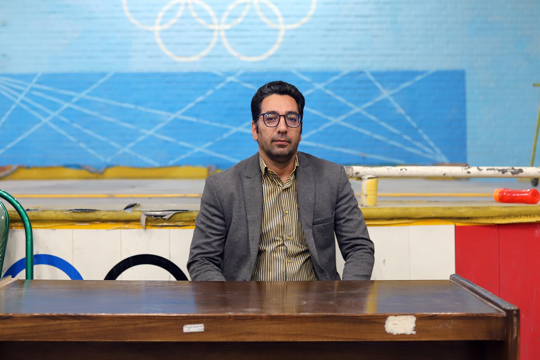 احمد کریمی رئیس هیات وزنه برداری کرمانشاه