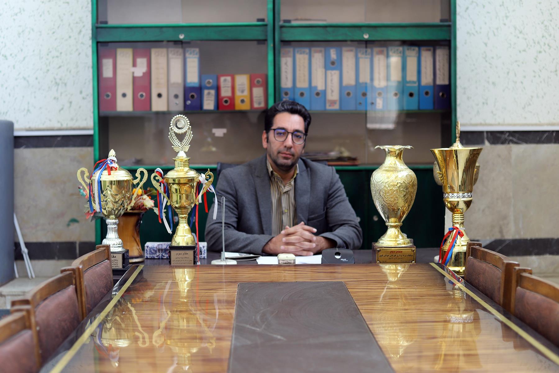 احمد کریمی رئیس هیات وزنه برداری کرمانشاه