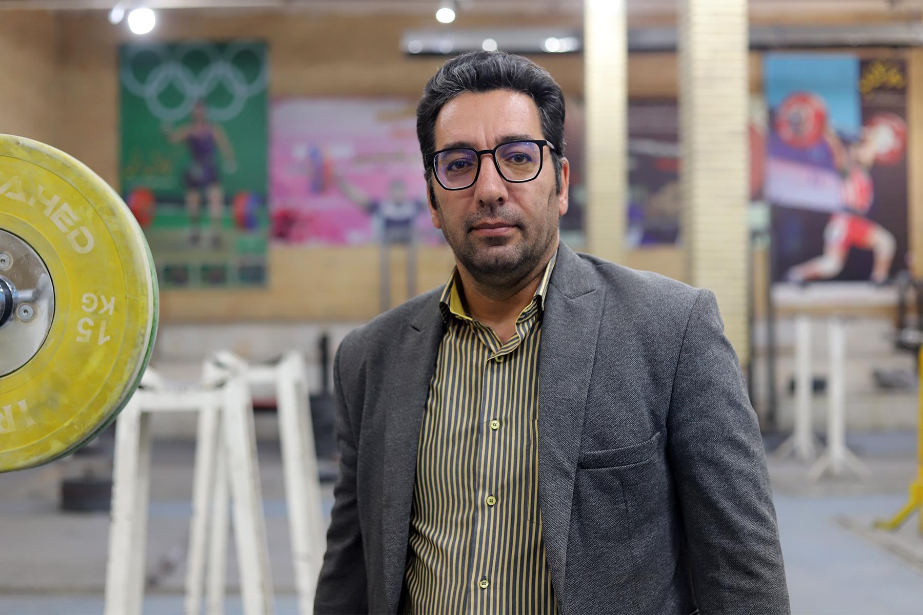 احمد کریمی رئیس هیات وزنه برداری کرمانشاه