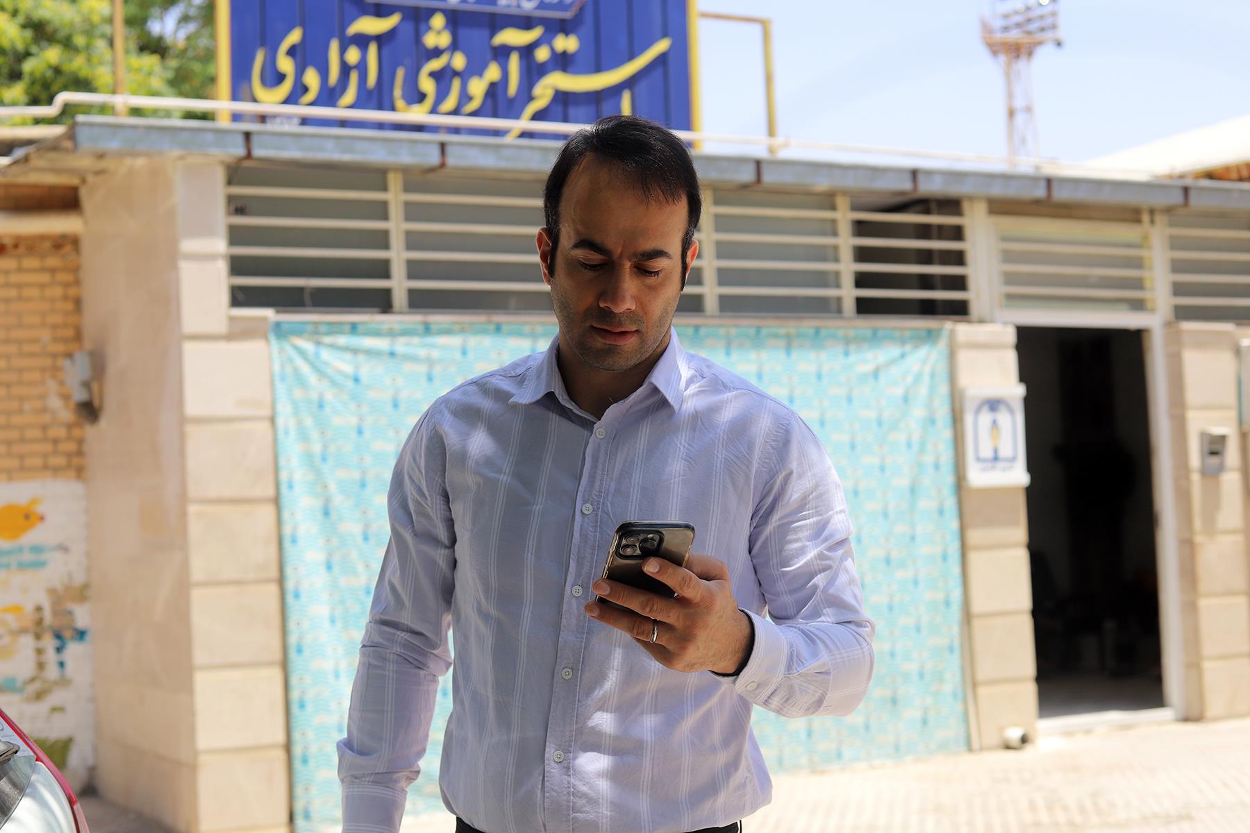 محمد صدیق حشمتیان رئیس هیات قایقرانی استان کرمانشاه
