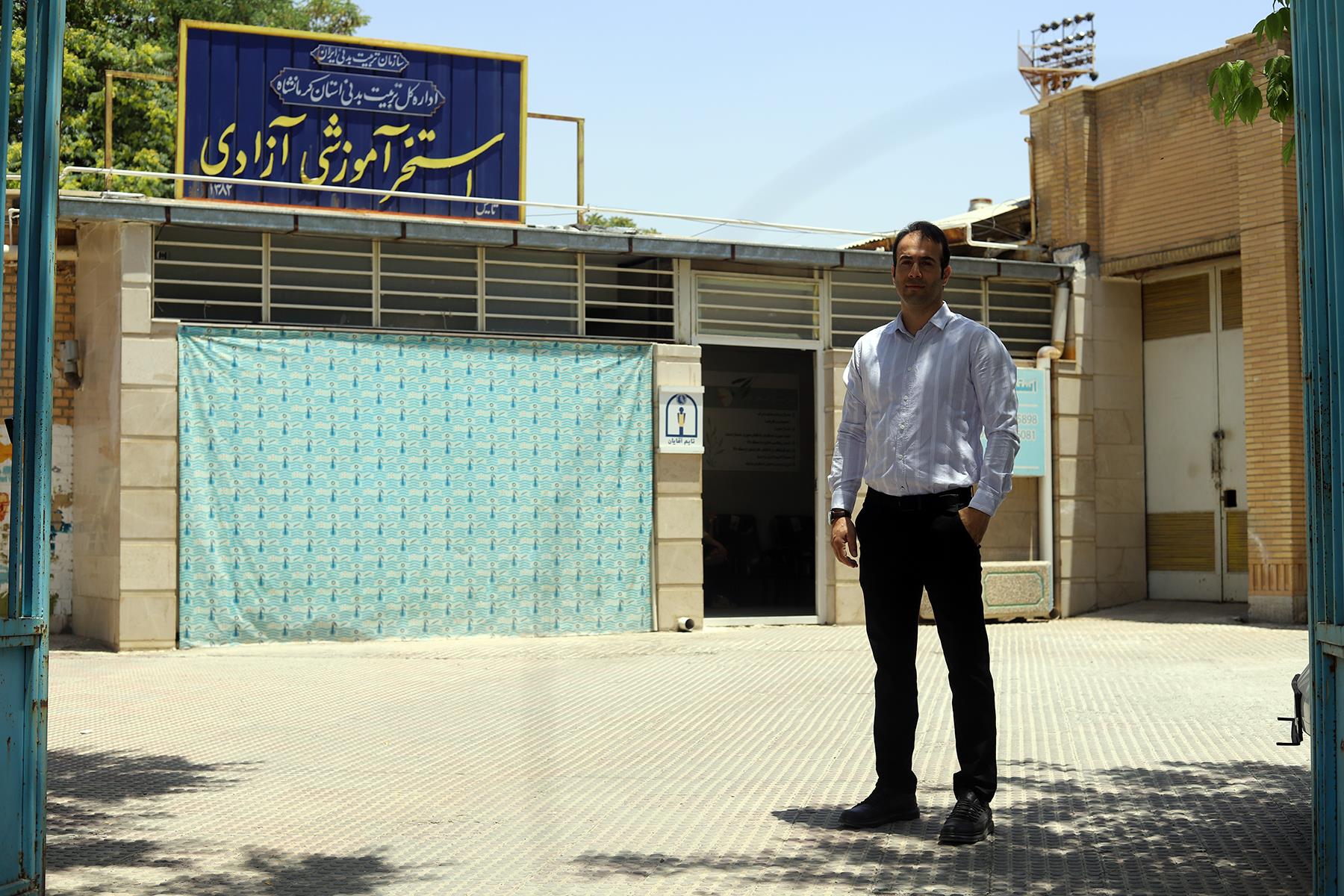 محمد صدیق حشمتیان رئیس هیات قایقرانی استان کرمانشاه