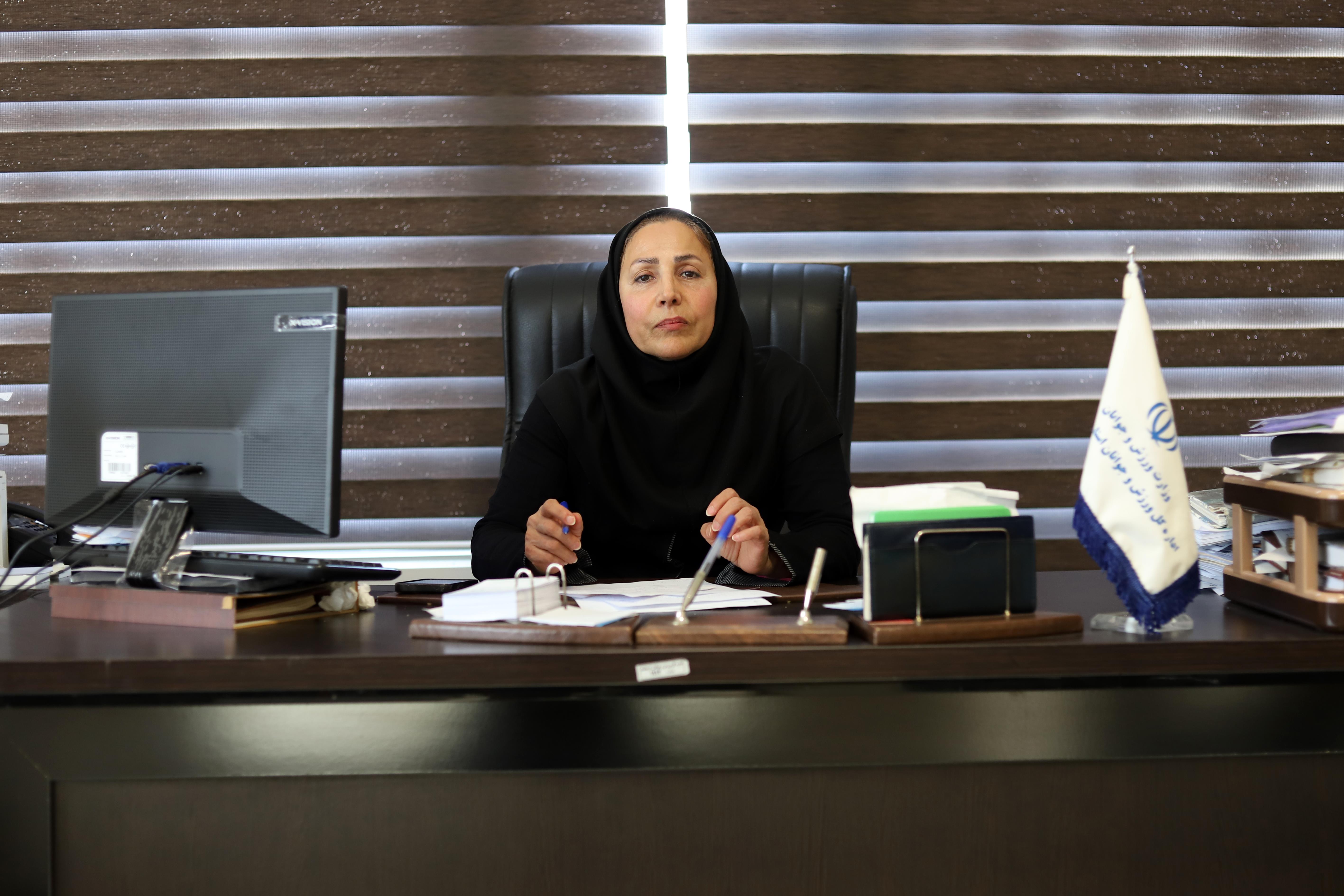 نرگس یوسفی، مدیریت ورزش بانوان استان