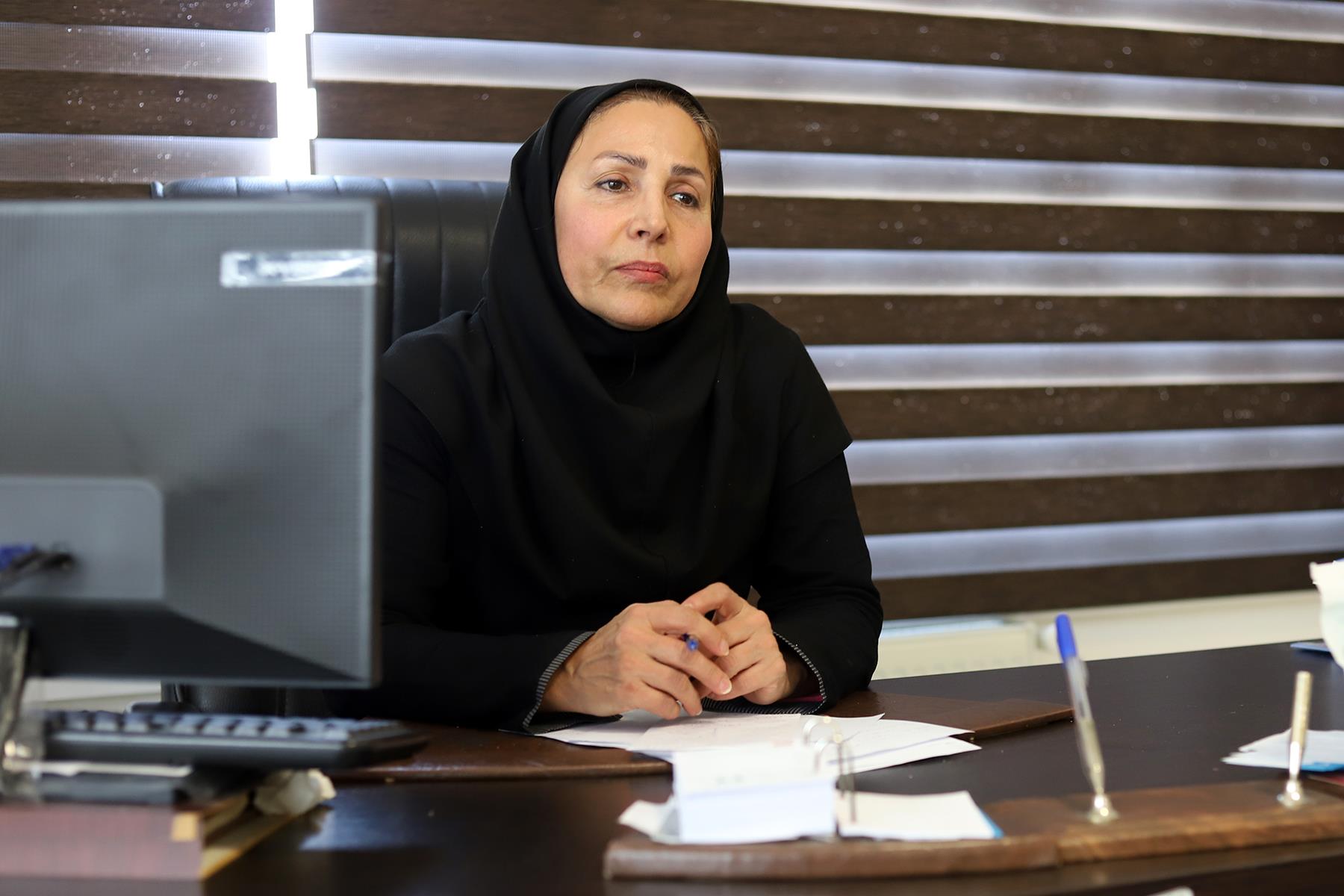 نرگس یوسفی مدیر ورزش بانوان کرمانشاه