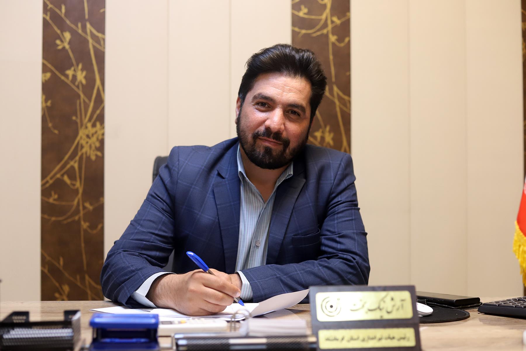 آرش نیکبخت رئیس هیات تیراندازی کرمانشاه