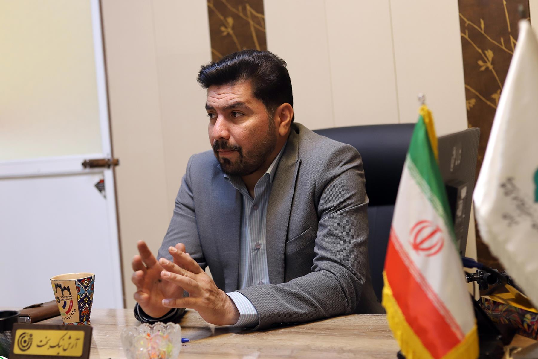آرش نیکبخت رئیس هیات تیراندازی کرمانشاه