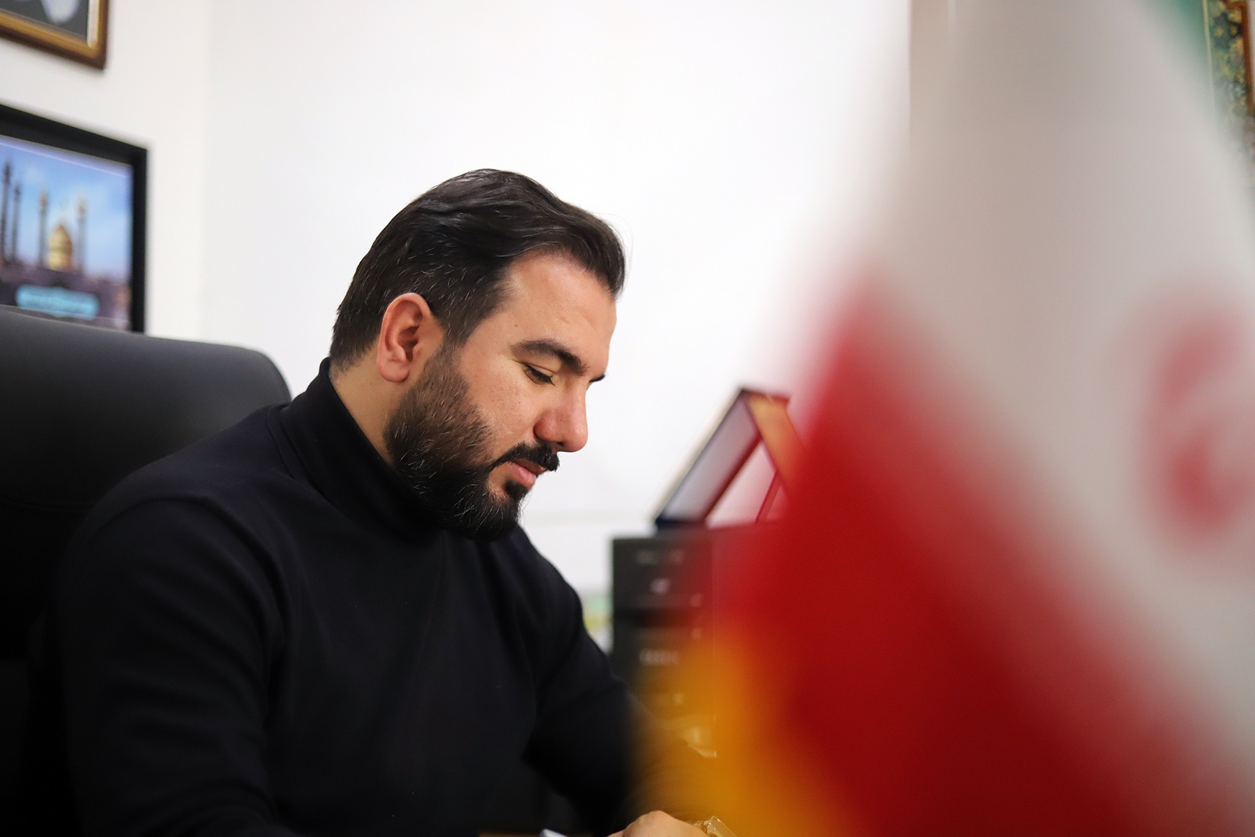 سامان شیرزادی رئیس هیات اسکیت استان کرمانشاه