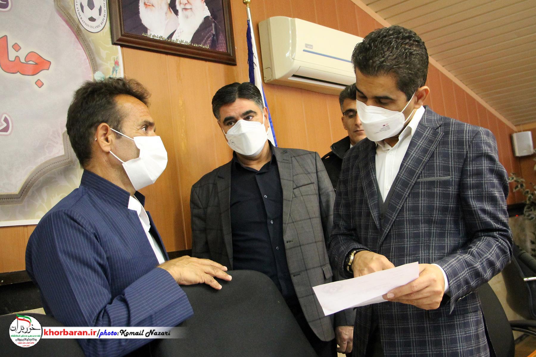  حضور دبیرکل فدراسیون فوتبال در کرمانشاه