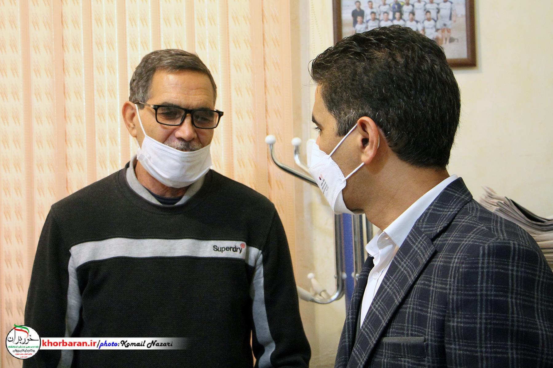  حضور دبیرکل فدراسیون فوتبال در کرمانشاه