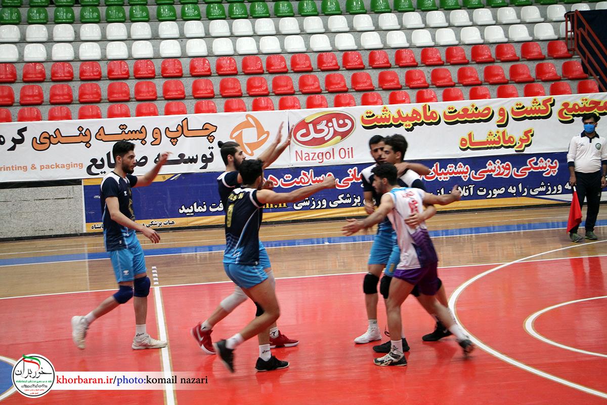   پایان دور اول لیگ والیبال در دسته یک سرب ب