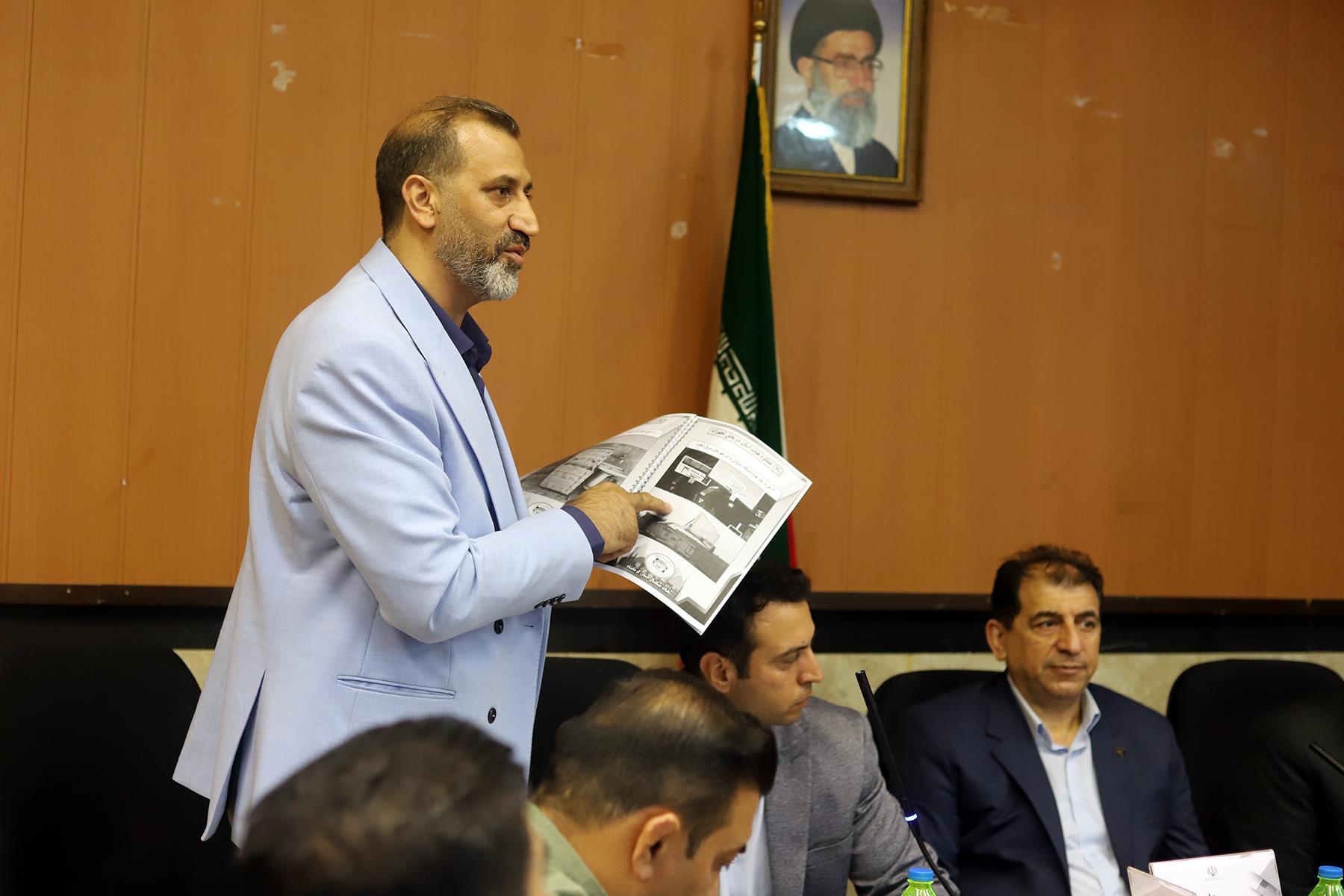 گزارش تصویری/ «کرم احمدیان» عملکرد خود را در مجمع ارائه داد